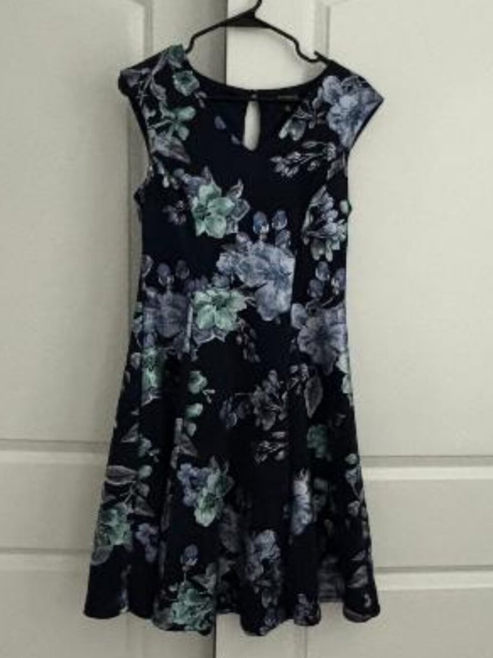 Roz & Ali Women’s Fit & Flare Dress Size 6 Floral Knee Length